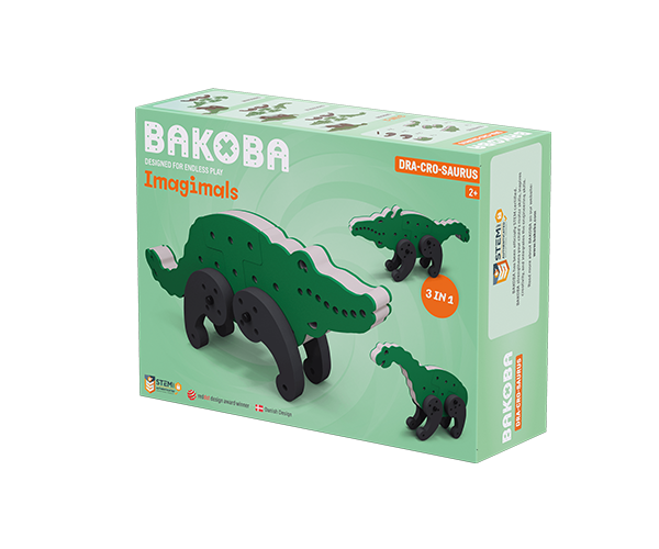 BAKOBA Dra-Cro-Saurus – pehmeä vaahtomuovirakennussarja