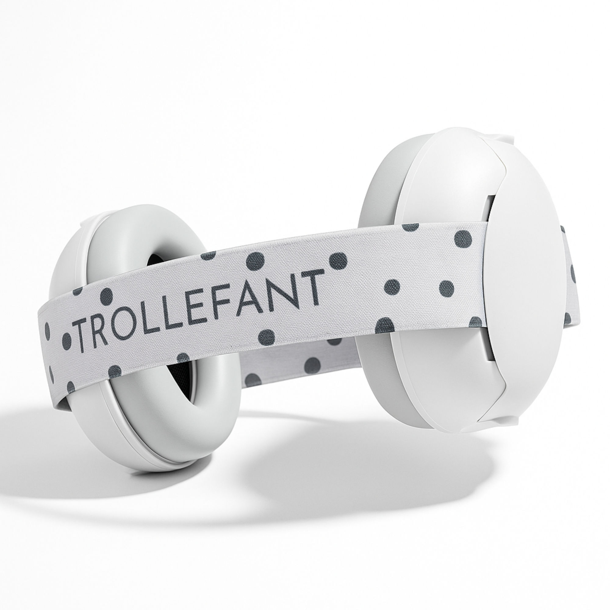 Trollefant-kuulonsuojaimet vauvoille, harmaa