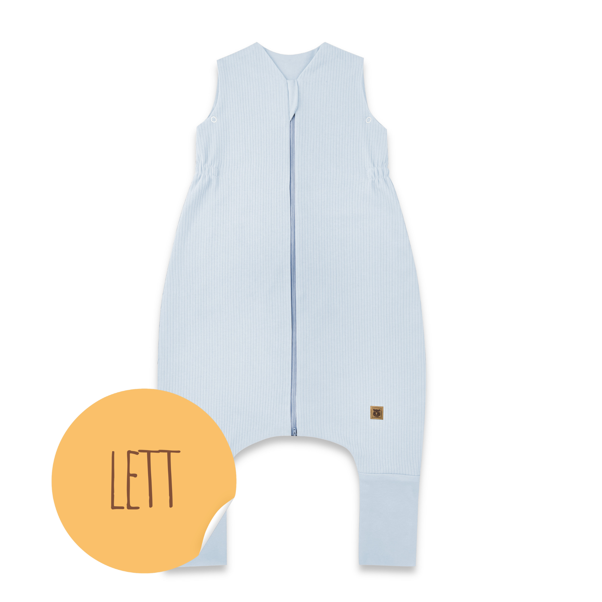 MimiNu kevyt unipussi lahkeilla – Enhanced, baby blue