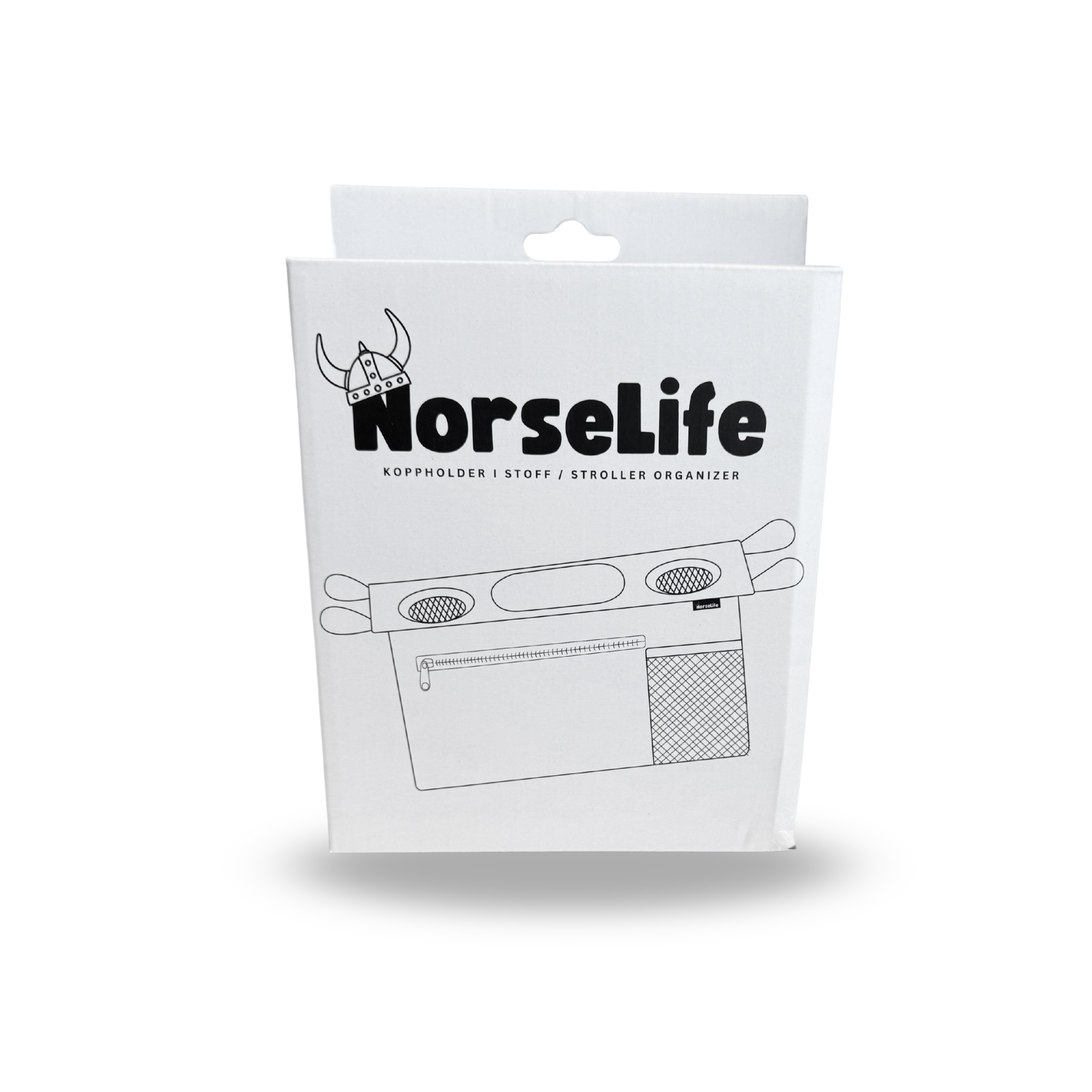 Norselife-mukiteline ja -järjestäjä rattaisiin