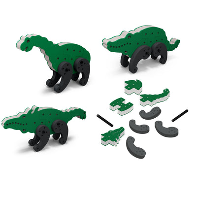 BAKOBA Dra-Cro-Saurus – pehmeä vaahtomuovirakennussarja