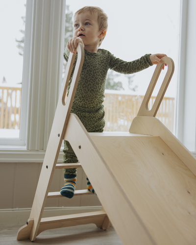 SlideMe v2 – tyylikäs, kokoontaitettava ja hauska liukumäki