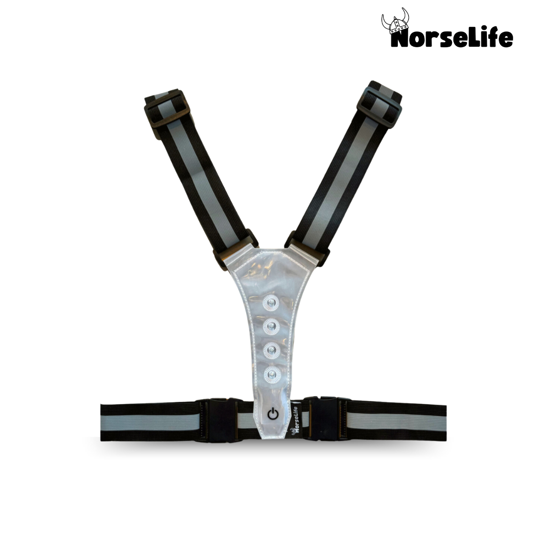 Norselife-heijastinliivi LED-valolla - valitse väri