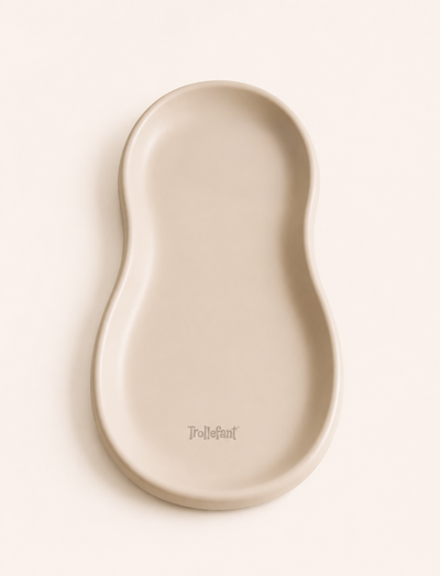 Trollefant-hoitoalusta, beige