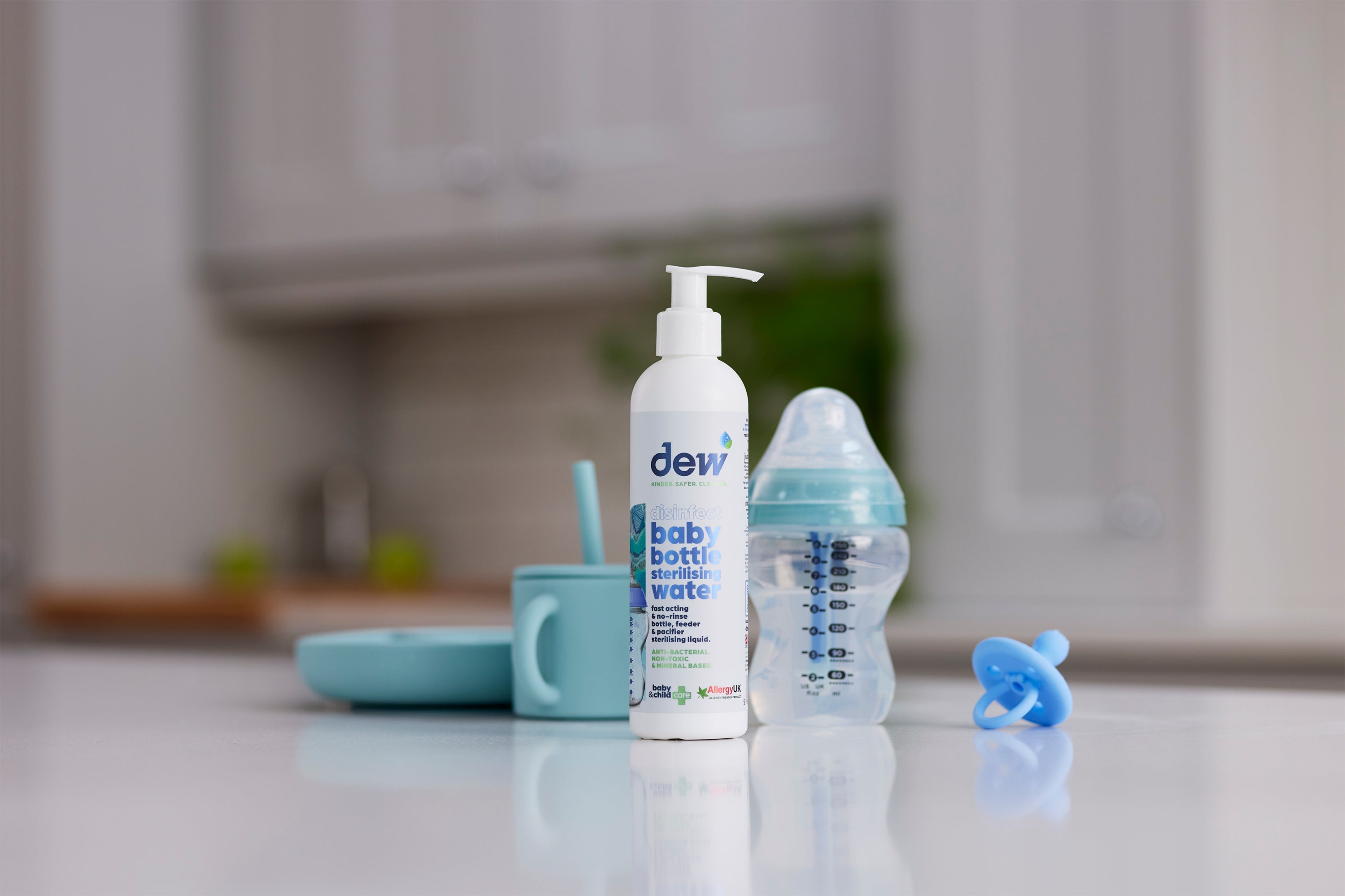 DEW Sterilisointivesi tuttipulloille ja tuteille – 250 ml