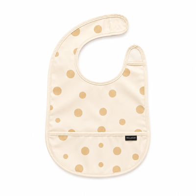 Trollefant-ruokalaput – 2 kpl, beige
