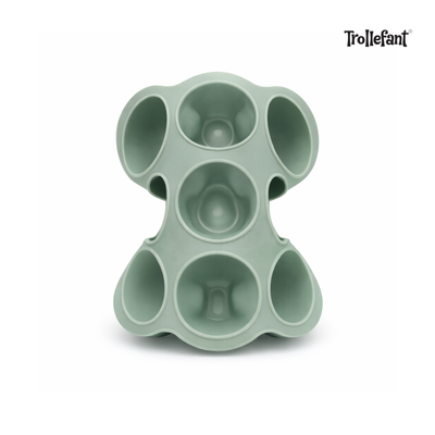 Trollefant pakastusmuotti kannella – 9 x 60 ml (Vihreä)