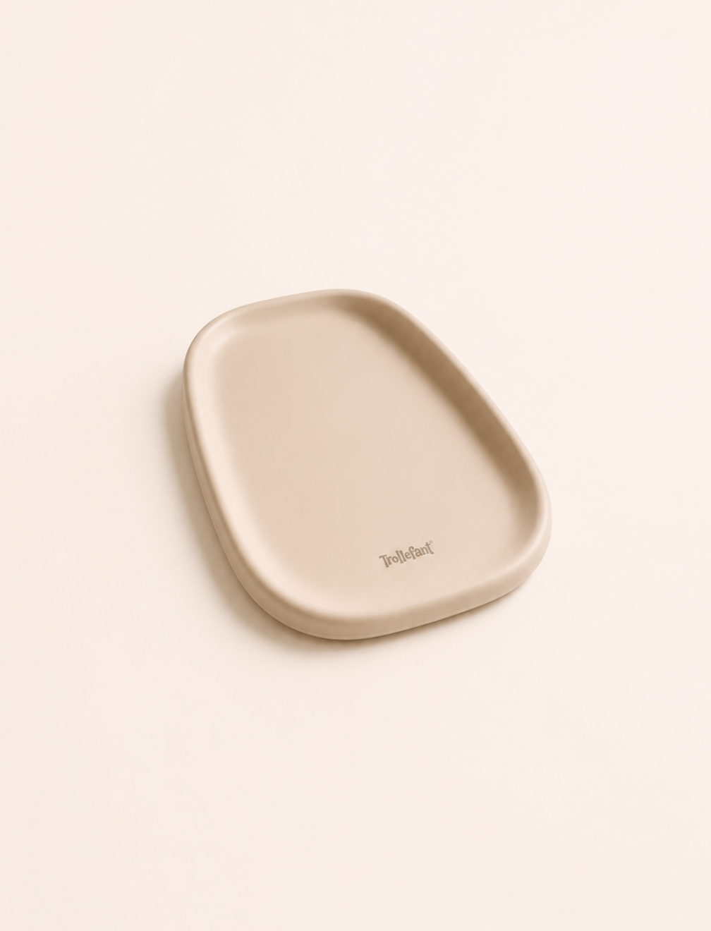 Trollefant-hoitoalusta – malli 2, beige