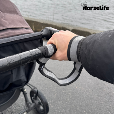 Norselife-rannehihna heijastimella