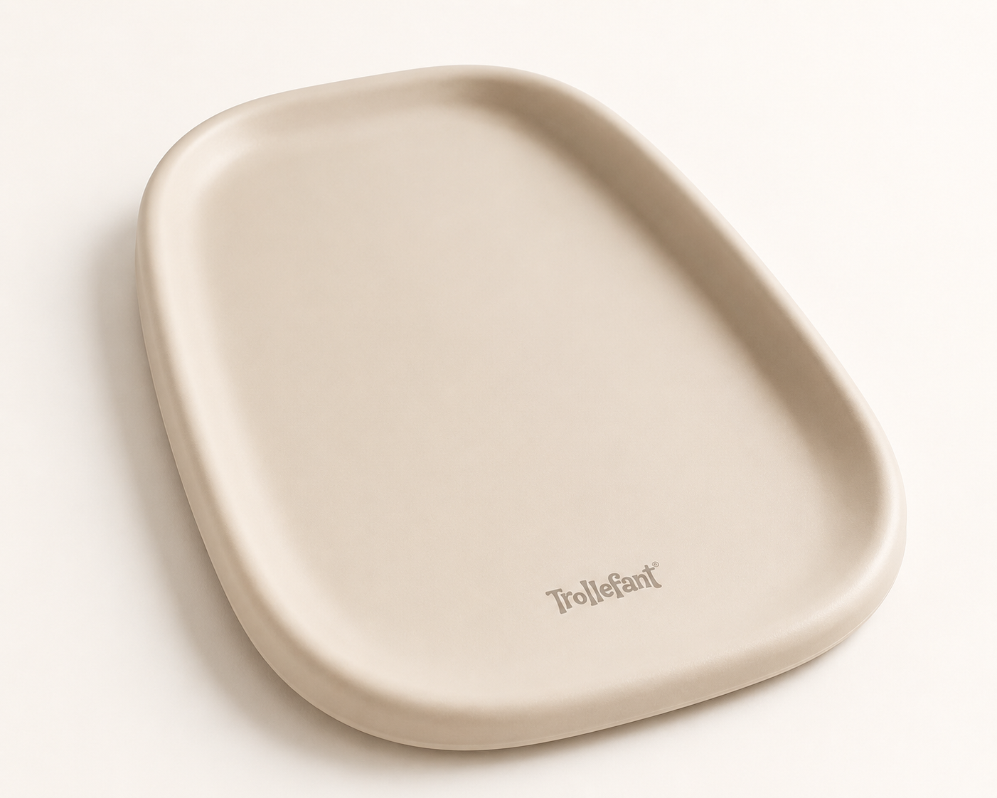 Trollefant-hoitoalusta – malli 2, beige