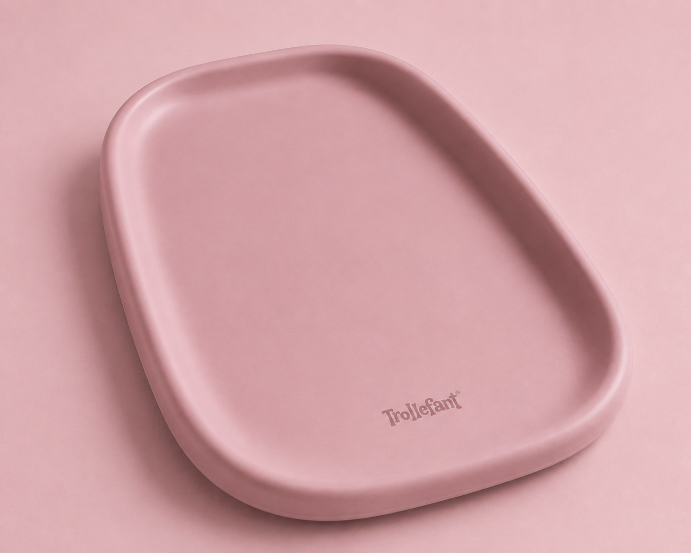 Trollefant-hoitoalusta – malli 2, pinkki