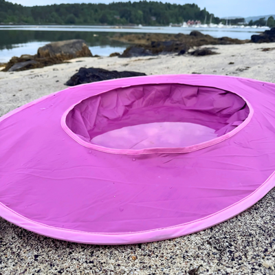 2-in-1 aurinkoteltta ja lastenallas