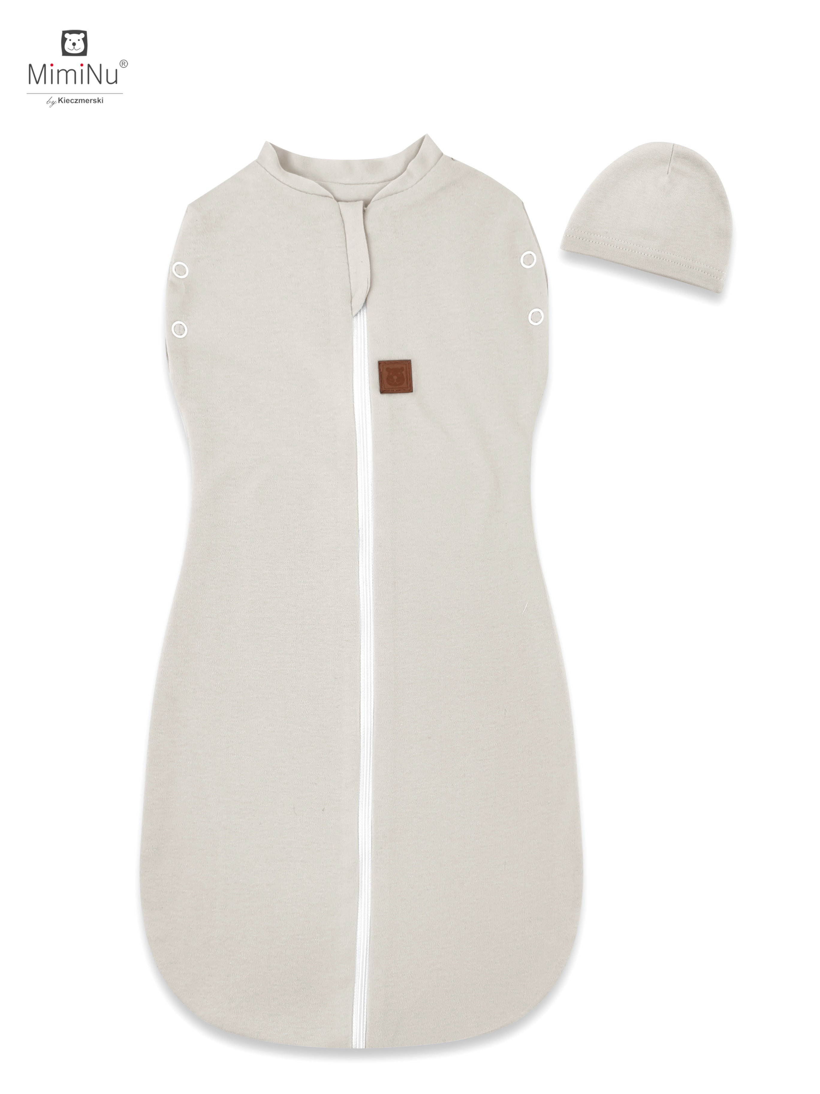 MimiNu vauvan kapalo hatulla, beige